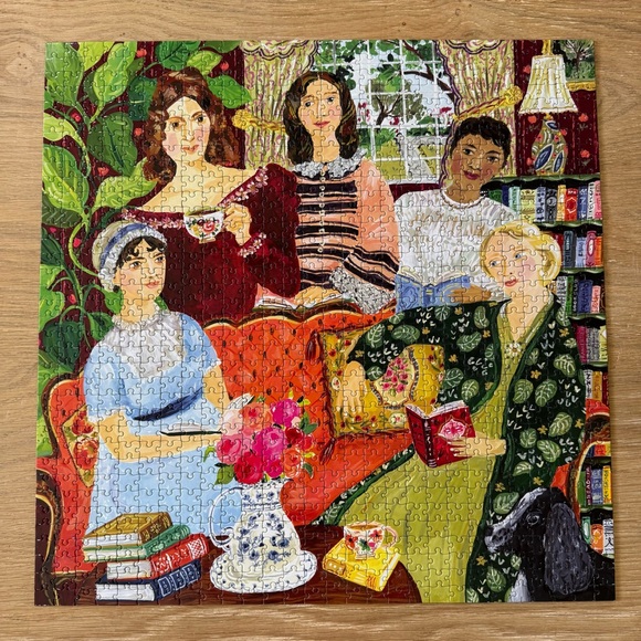 Jane Austen's Book Club 1000 Piece Puzzle - Picture 2 of 5